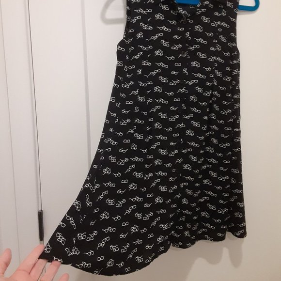 ANTHROPOLOGIE 11.1 TYLHO Percy Tunic Eyeglass Print (S) - Picture 3 of 6